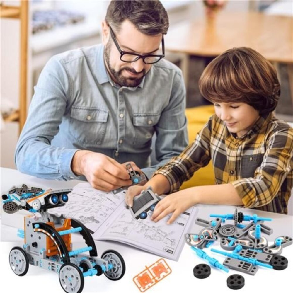 12-in-1 Solar Robot‎ Kit Toys Gifts Kids 8 9 10 11 12 13 Years Old, Educational